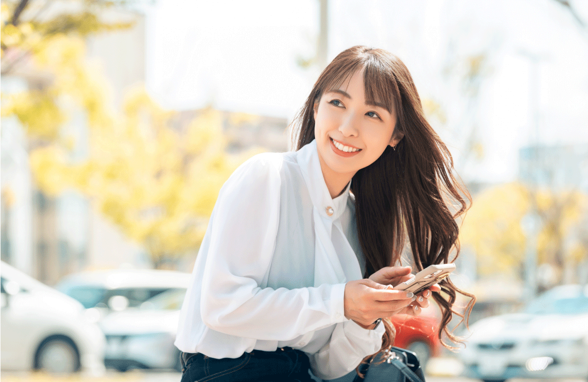 生き生きと働く女性