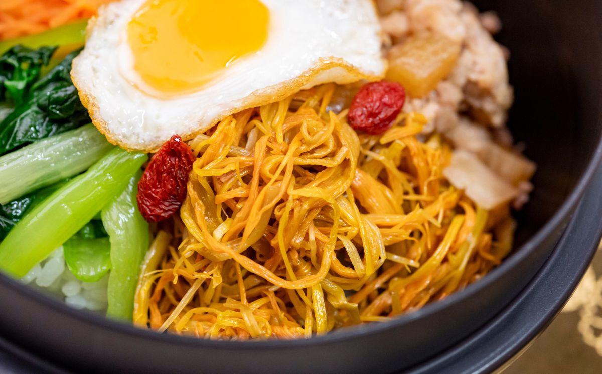 乾燥した金針菜