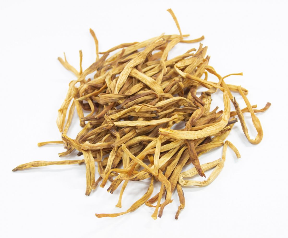 乾燥した金針菜